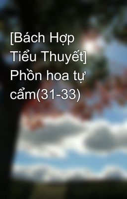 [Bách Hợp Tiểu Thuyết] Phồn hoa tự cẩm(31-33)