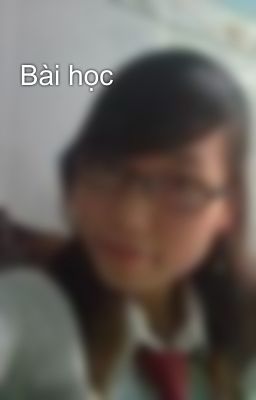 Bài học