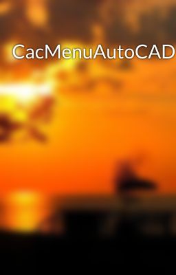 CacMenuAutoCAD