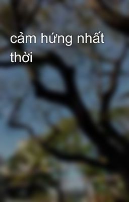 cảm hứng nhất thời