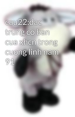 cau22:dac trung co ban cua xhcn trong cuong linh nam 91