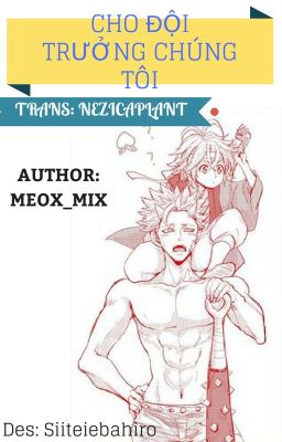 Cho Đội Trưởng Chúng Tôi ( nanatsu no taizai fanfiction) ( Transfic)