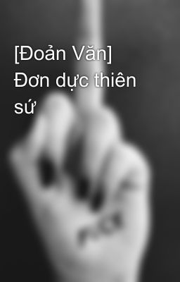 [Đoản Văn] Đơn dực thiên sứ