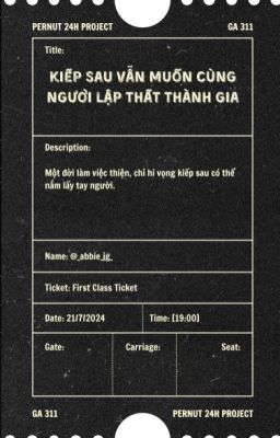 Ga 311| 19:00 | Kiếp sau vẫn muốn cùng người lập thất thành gia