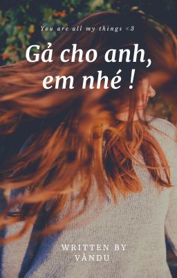 Gả cho anh, em nhé! - Vân Du