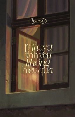 hanrae, trans | lý thuyết tình yêu không hiệu quả