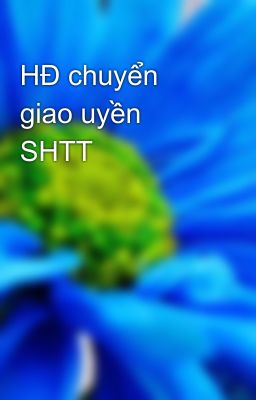 HĐ chuyển giao uyền SHTT