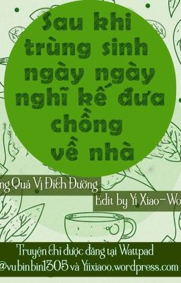 [HOÀN] SAU KHI TRÙNG SINH NGÀY NGÀY NGHĨ KẾ ĐƯA CHỒNG VỀ NHÀ