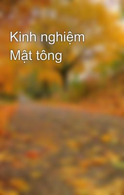 Kinh nghiệm Mật tông