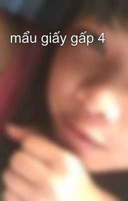 mẩu giấy gấp 4