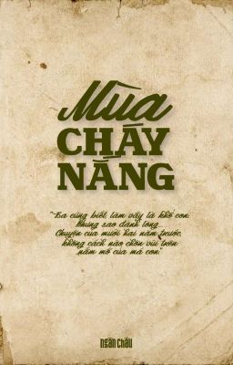 Mùa cháy nắng 