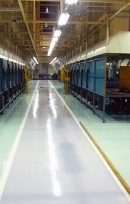 Mua sơn nền epoxy nhà xưởng, tầng hầm màu xám tại Hà Nội, Hưng Yên, Bắc Ninh