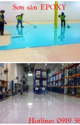 Mua sơn sàn epoxy nền nhà xưởng, tầng hầm chất lượng uy tin tại Hà Nội