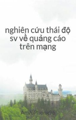 nghiên cứu thái độ sv về quảng cáo trên mạng