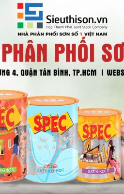 Nhà Phân Phối Sơn Ngoại Thất Sơn Spec All Exterior Giá Rẻ Hàng Chính Hãng