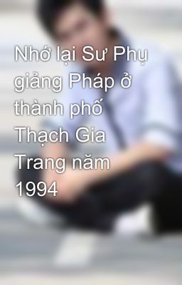 Nhớ lại Sư Phụ giảng Pháp ở thành phố Thạch Gia Trang năm 1994