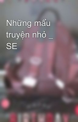 Những mẩu truyện nhỏ _ SE