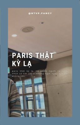 oneshot • jaeyong • paris thật kỳ lạ,...