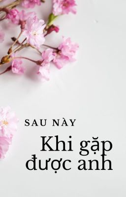 Sau này khi gặp được anh