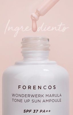 Serum Chống Nắng Forencos Wonderwerk Marula Tone Up Sun Ampoule SPF37 PA++