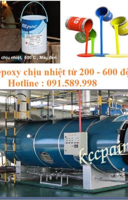 Sơn chịu nhiệt màu đen QT 606 - 1999 tại Hà Nội giá rẻ nhất