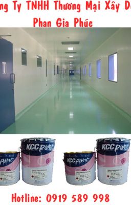 Sơn sàn epoxy kcc tại Hà Nội giá rẻ nhất Miền BẮc/