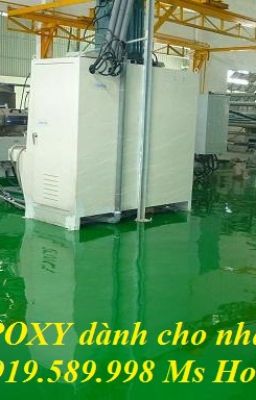 Sơn sàn epoxy - Sơn dành cho nhà xưởng giá rẻ tại Hà Nội