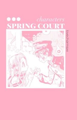 spring court | second oc book