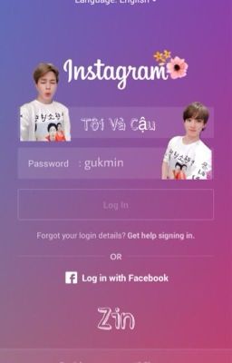 text | kookmin • instagram, tôi và cậu. 👌🏻