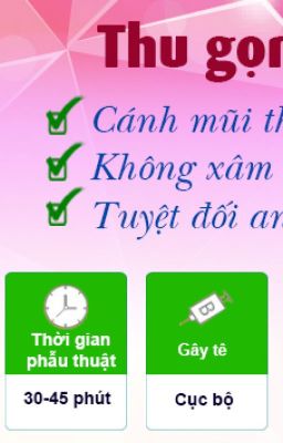 Thu gọn cánh mũi