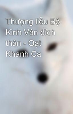 Thượng liễu Bộ Kinh Vân đích thân - Oạt Khanh Ca