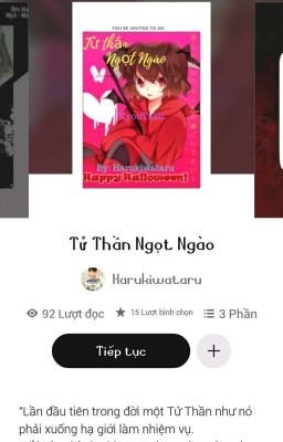 Tử Thần Ngọt Ngào 