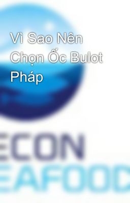 Vì Sao Nên Chọn Ốc Bulot Pháp