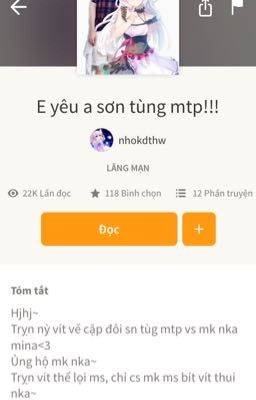 [Vietsub] Em yêu anh, Sơn Tùng M-TP! - nhokdthw