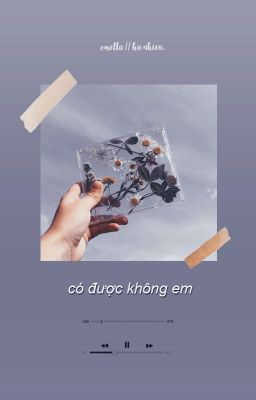 ▹▹ vmin ✎ có được không em