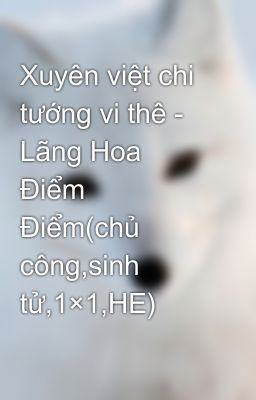 Xuyên việt chi tướng vi thê - Lãng Hoa Điểm Điểm(chủ công,sinh tử,1×1,HE)