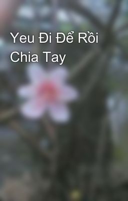 Yeu Đi Để Rồi Chia Tay 